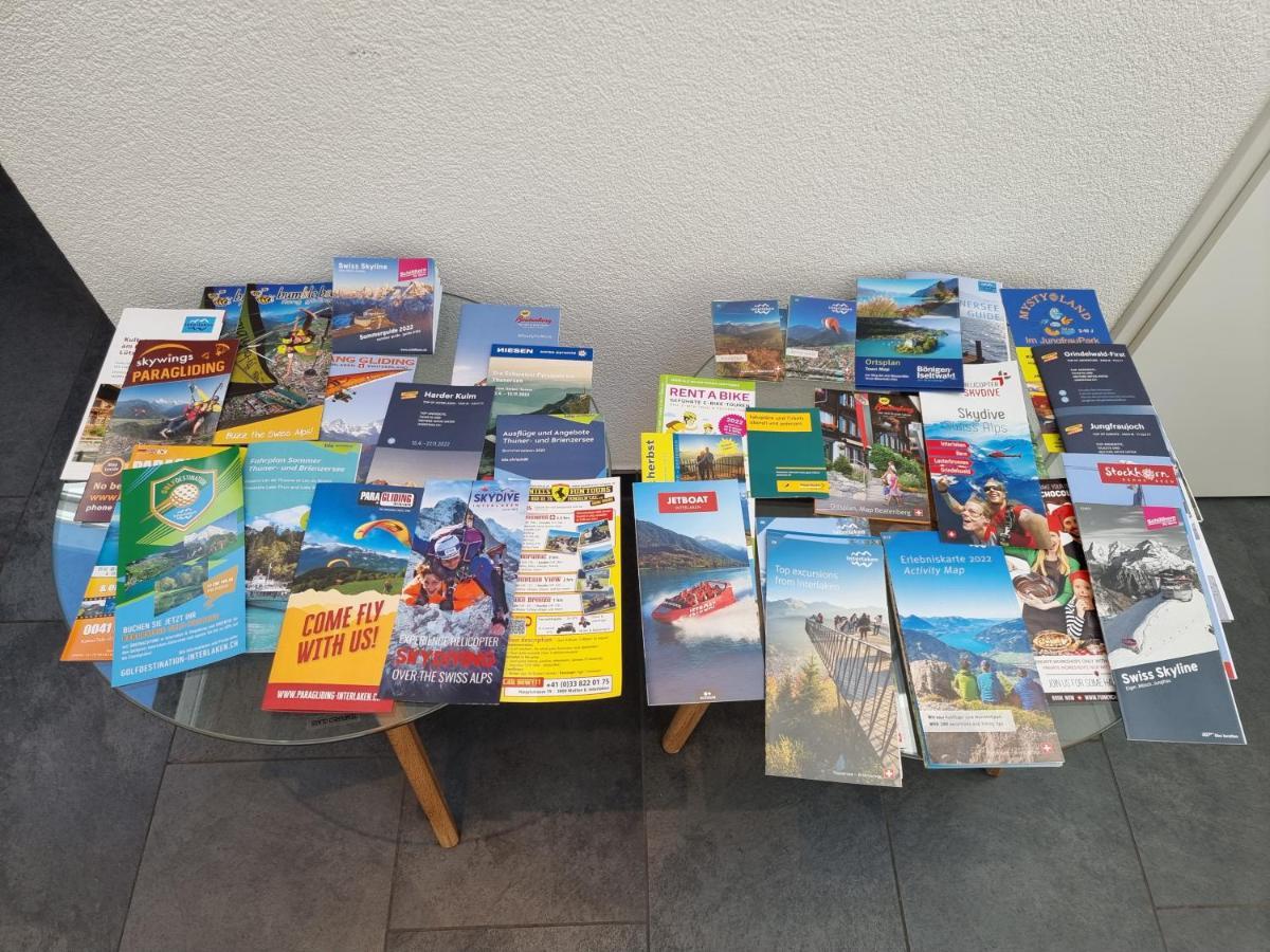 Seeparadiesli am schönen Thunersee Därligen Exterior foto