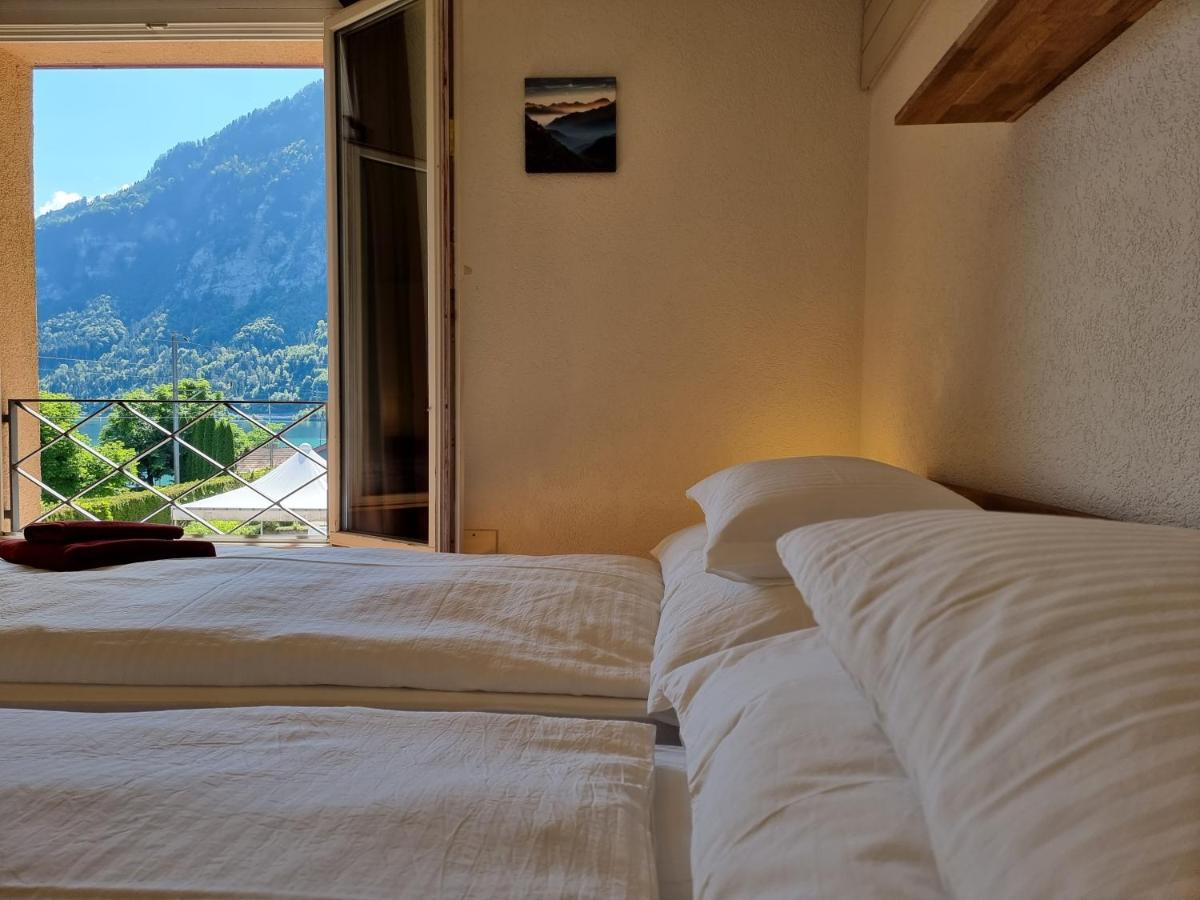 Seeparadiesli am schönen Thunersee Därligen Exterior foto
