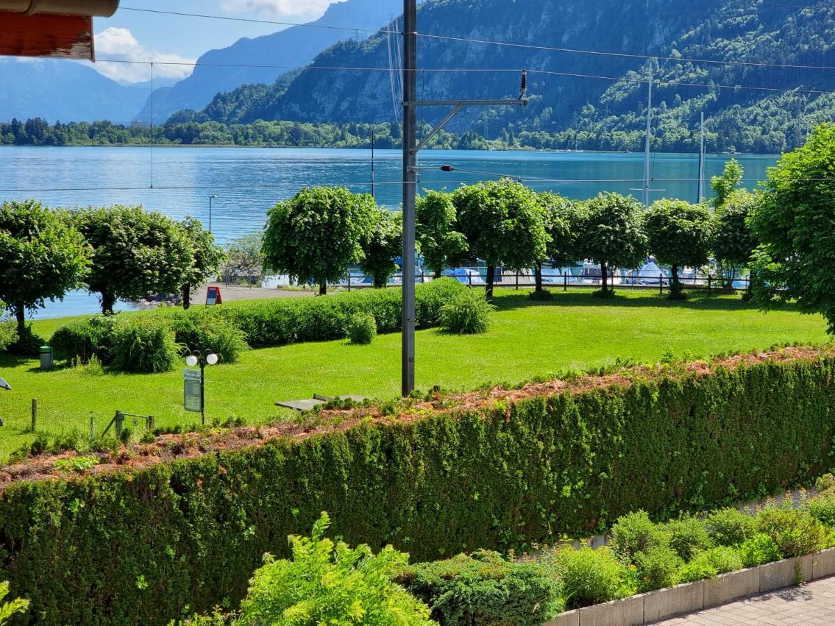 Seeparadiesli am schönen Thunersee Därligen Exterior foto