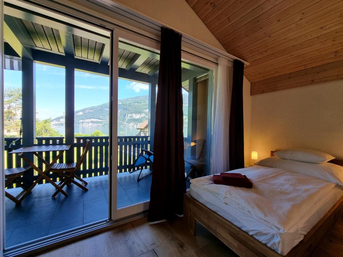Seeparadiesli am schönen Thunersee Därligen Exterior foto
