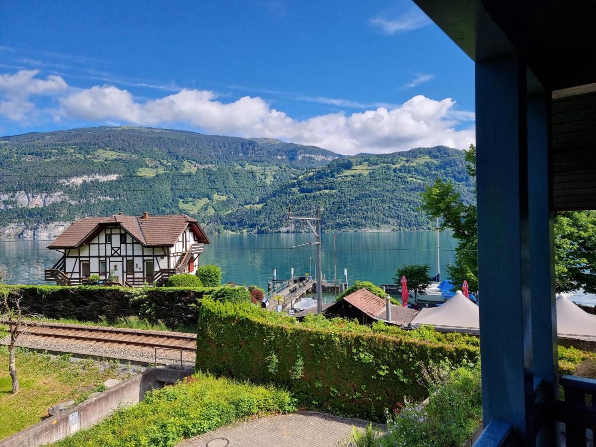 Seeparadiesli am schönen Thunersee Därligen Exterior foto