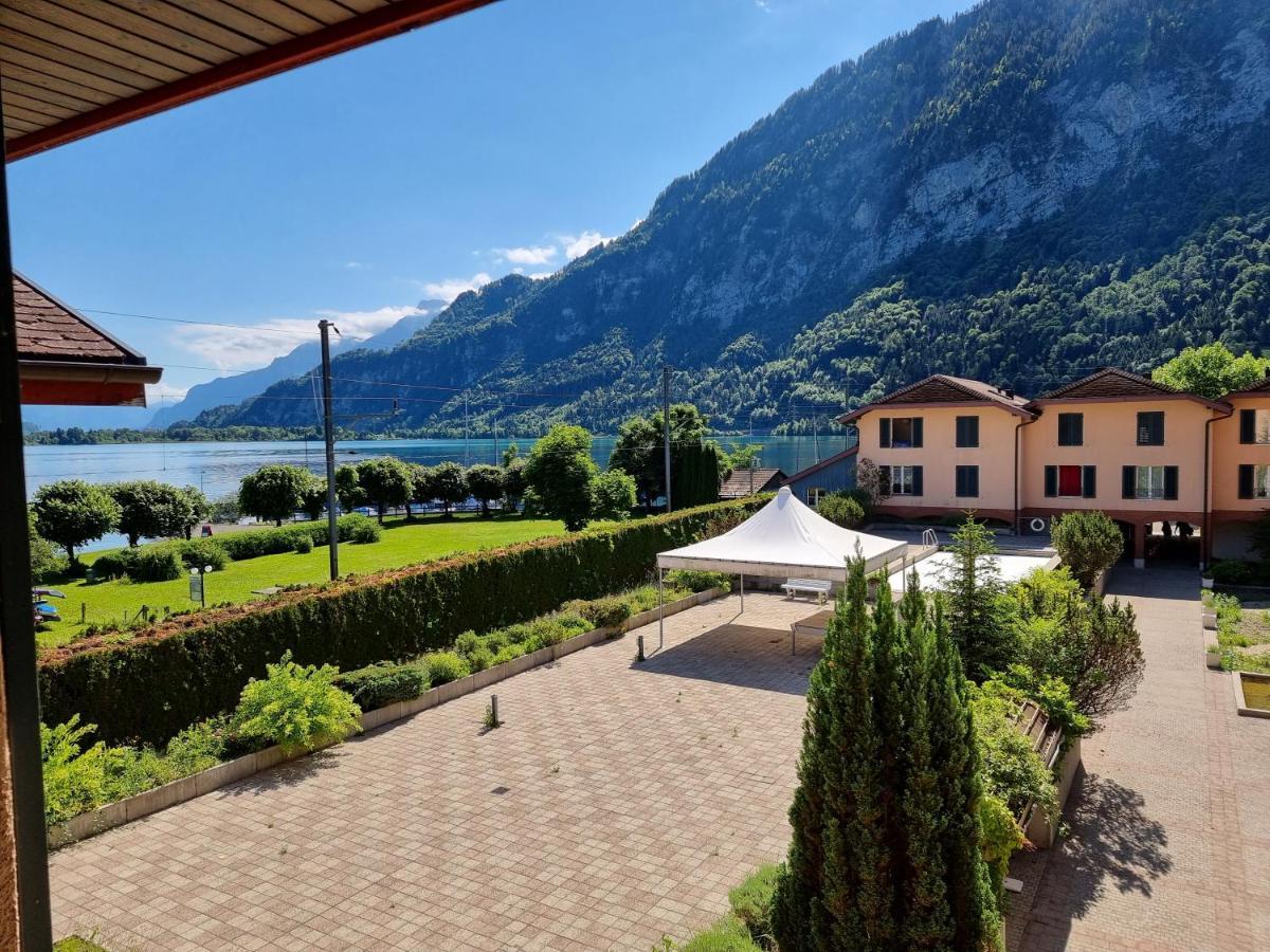 Seeparadiesli am schönen Thunersee Därligen Exterior foto