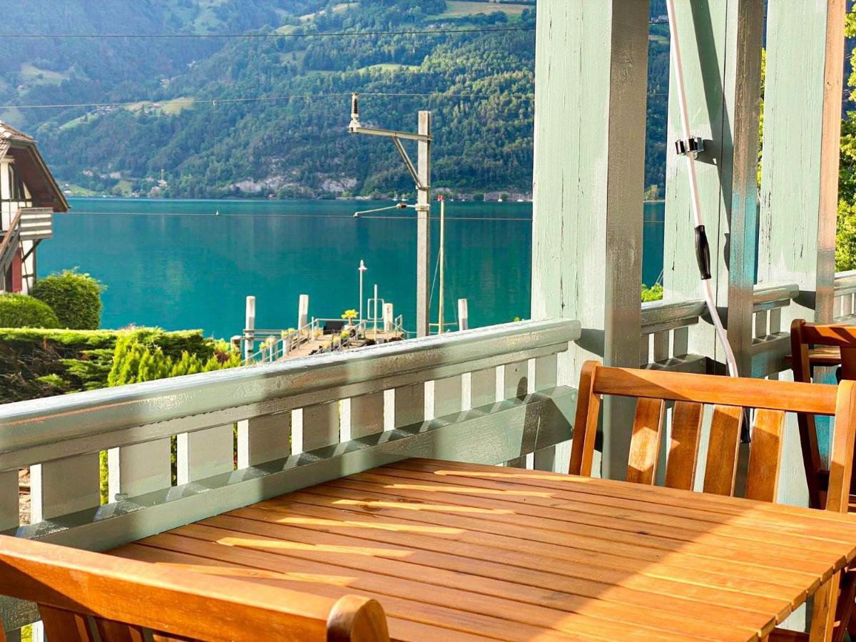 Seeparadiesli am schönen Thunersee Därligen Exterior foto